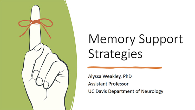 Memory Support Strategies